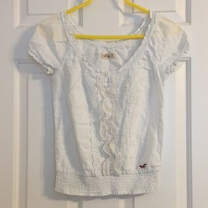 Hollister California White Blouse Size XS